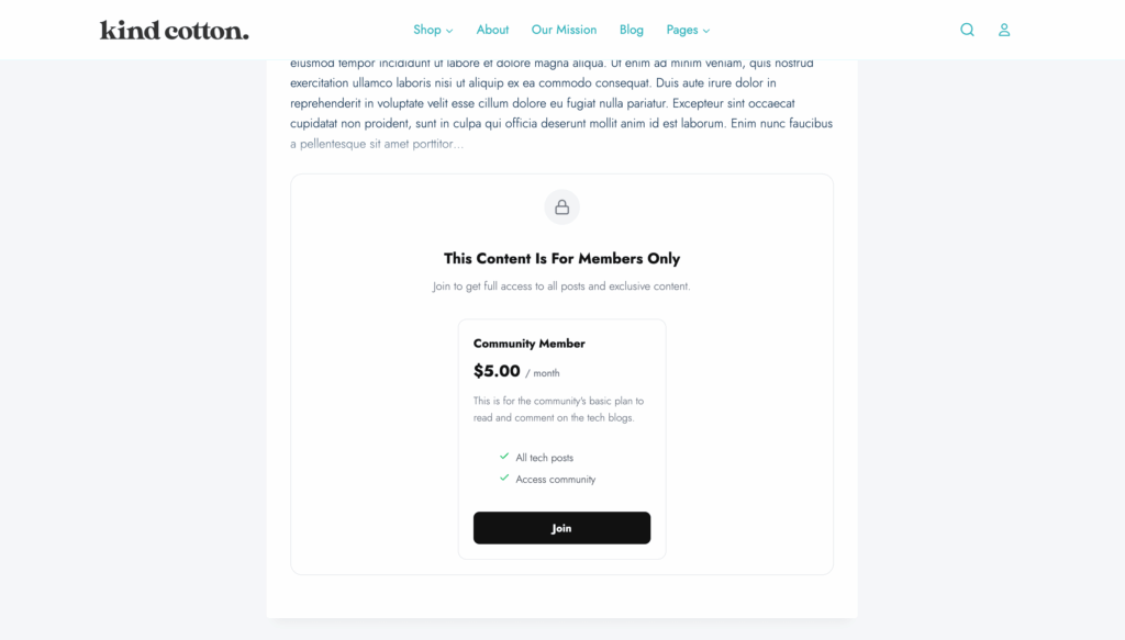 content monetization in post